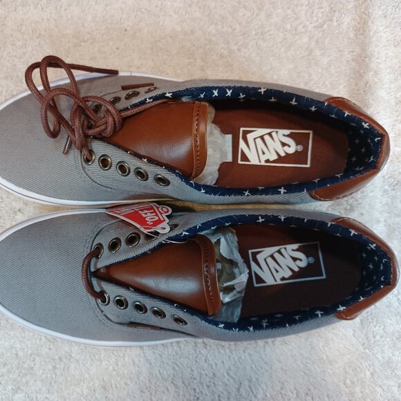 Vans Men's 7/Women's 8.5 Era 59 T&L Frost Gray/Plus VN000ZMSH0K - Picture 10 of 14